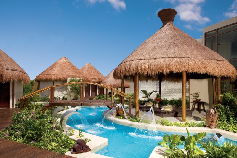 Dreams Riviera Cancun spa garden