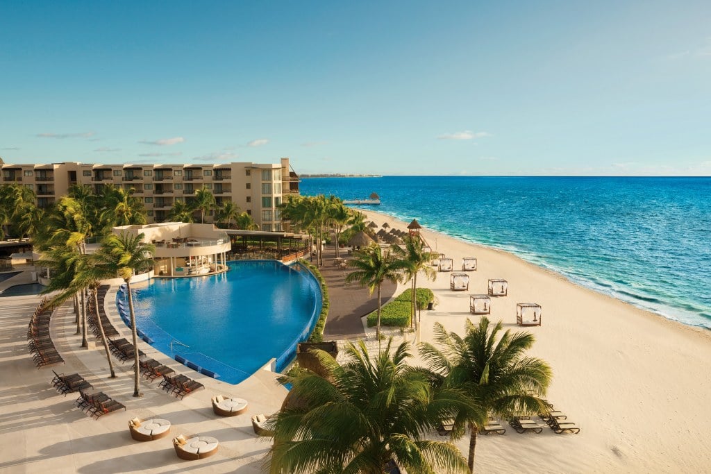 Dreams Riviera Cancun main pool